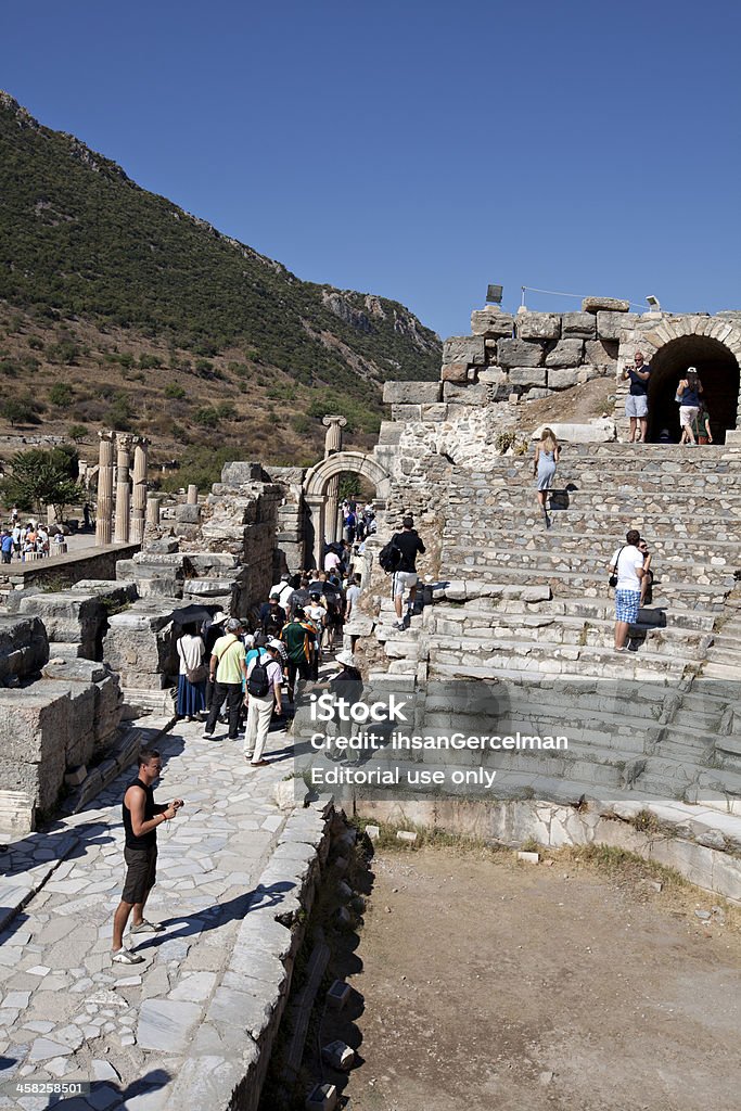 The Odeion, Старинный город Эфес, ИЗМИРЕ, ТУРЦИЯ - Стоковые фото Odeon Cinemas роялти-фри