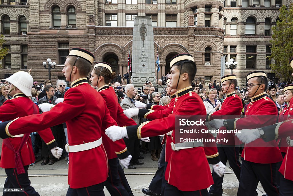 Cadets Remebrance Desfile do dia. - Royalty-free Cadete Foto de stock