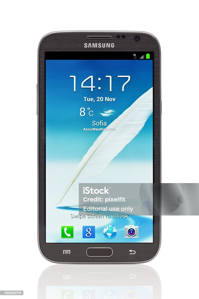 Samsung Galaxy Observação 2 - Foto de stock de Agenda Eletrônica royalty-free