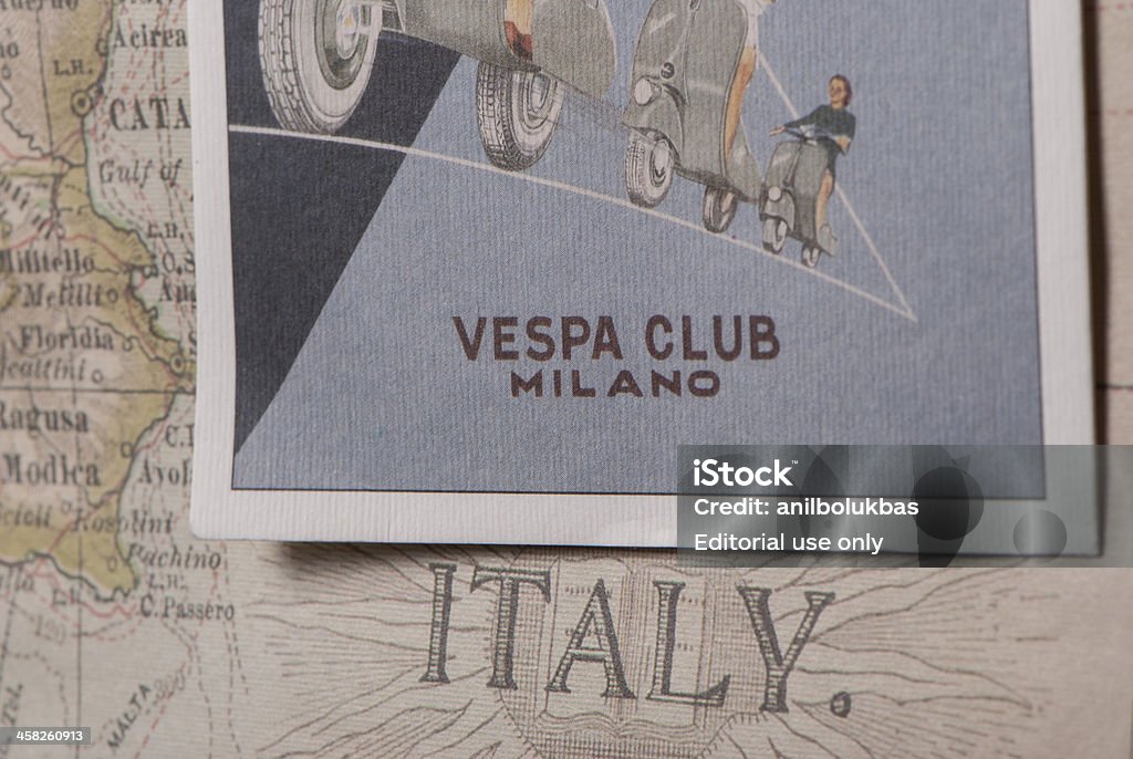 Vespa postales - Foto de stock de 2013 libre de derechos