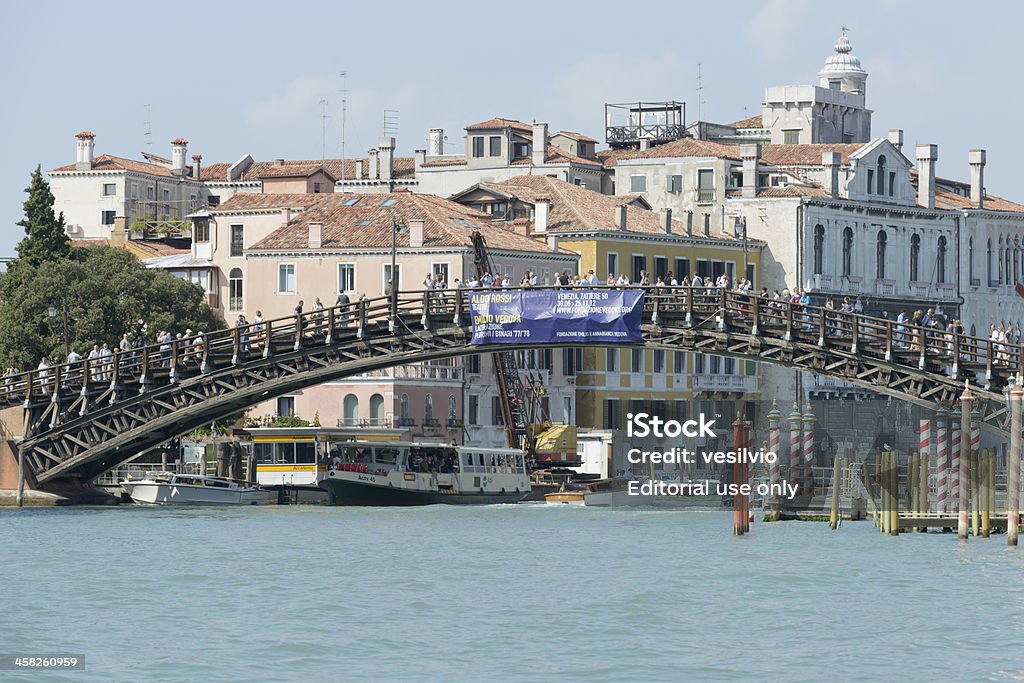 Ponte Accademia - Foto de stock de Arco - Característica arquitetônica royalty-free