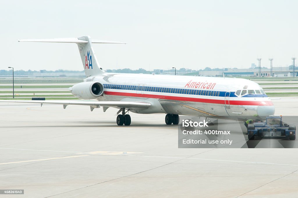 American Airlines de départ - Photo de Aile d'avion libre de droits