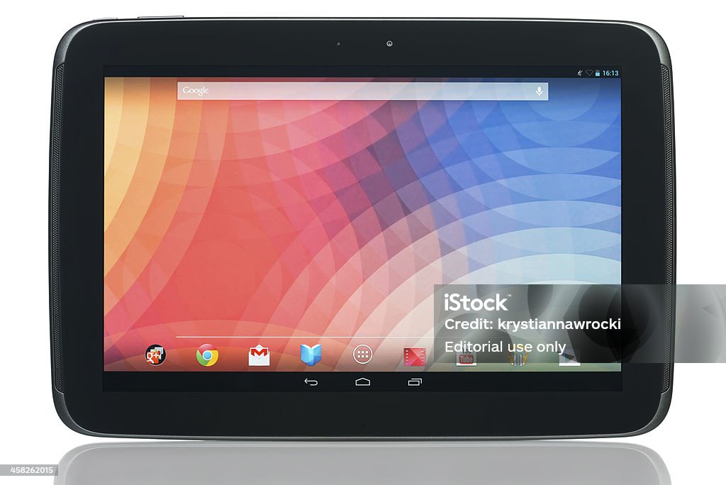 Google Nexus 10 - 로열티 프리 0명 스톡 사진