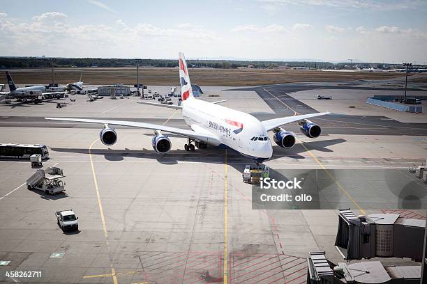 Аэробус A380 Авиакомпании British Airways — стоковые фотографии и другие картинки British Airways - British Airways, Авиакосмическая промышленность, Автобус