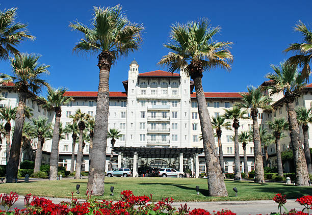 The Hotel Galvez and Spa stock photo