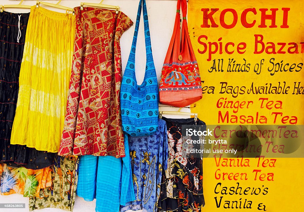 Einkaufen in Fort Cochin - Lizenzfrei Asien Stock-Foto