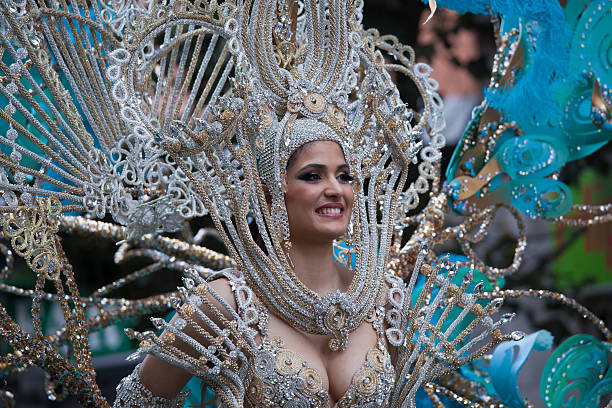 Desfile de Carnaval de beleza - foto de acervo