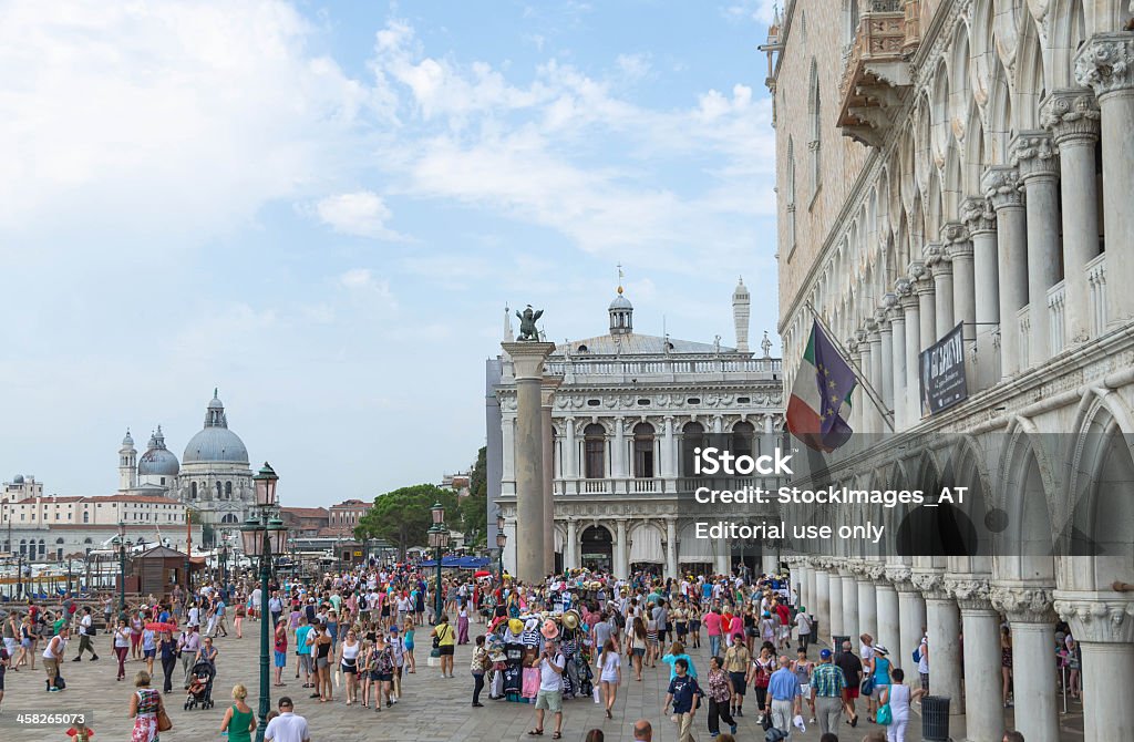 Venedig Tourismus im Sommer - Lizenzfrei Alt Stock-Foto