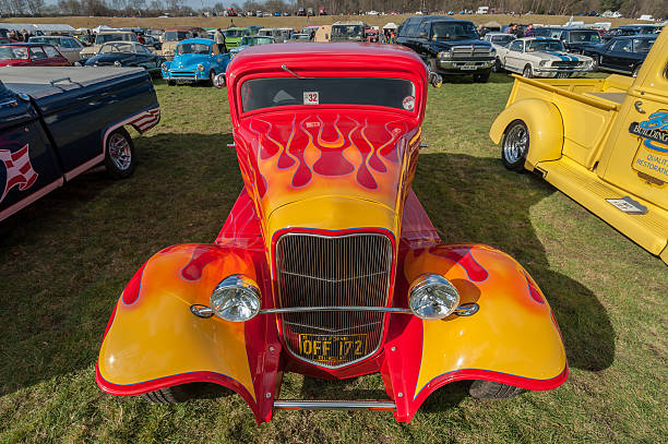 Ford Popular Hot Rod stock photo