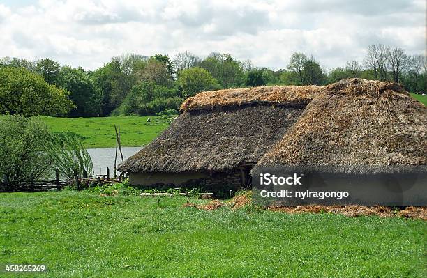 Photo libre de droit de Reconstruction De Viking Village Lejre Danemark banque d'images et plus d'images libres de droit de Viking - Viking, Village, Antique