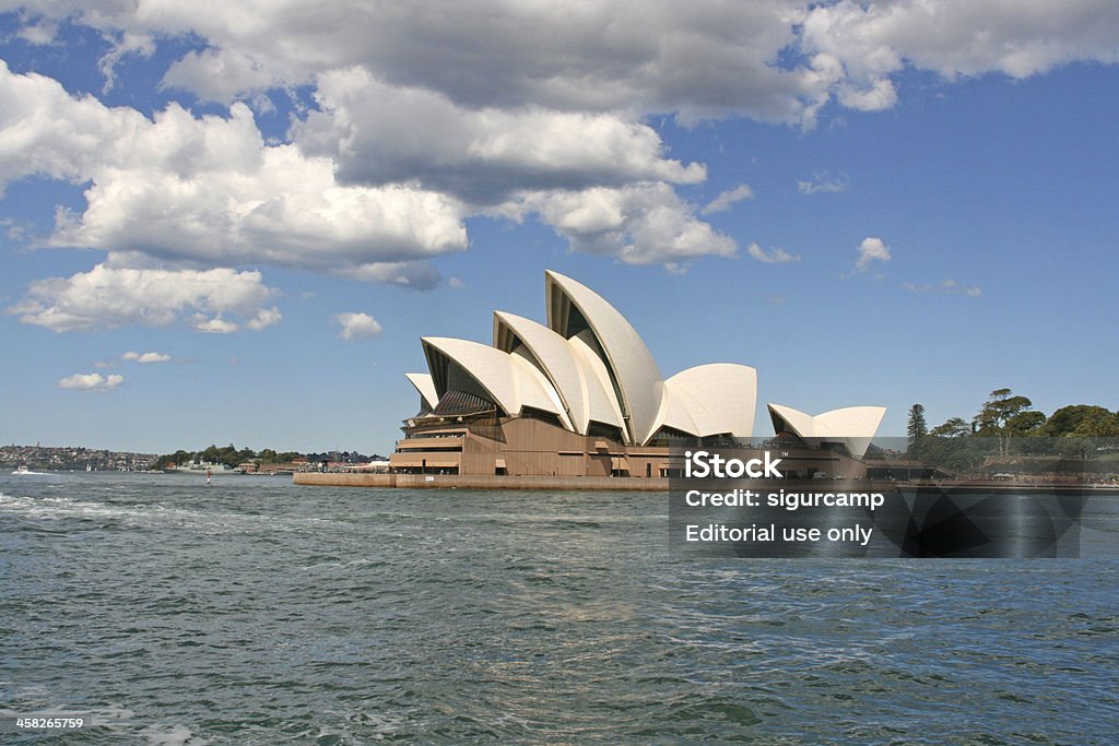 Sydney Opera House, Austrália - Foto de stock de Arquitetura royalty-free