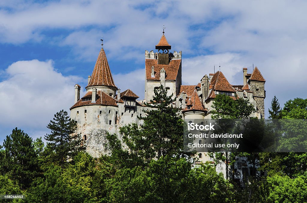 Castelo de Bran - Royalty-free Antigo Foto de stock