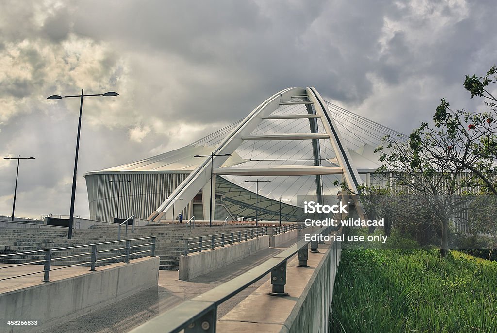 Estádio Moses Mabhida - Foto de stock de Arco - Característica arquitetônica royalty-free