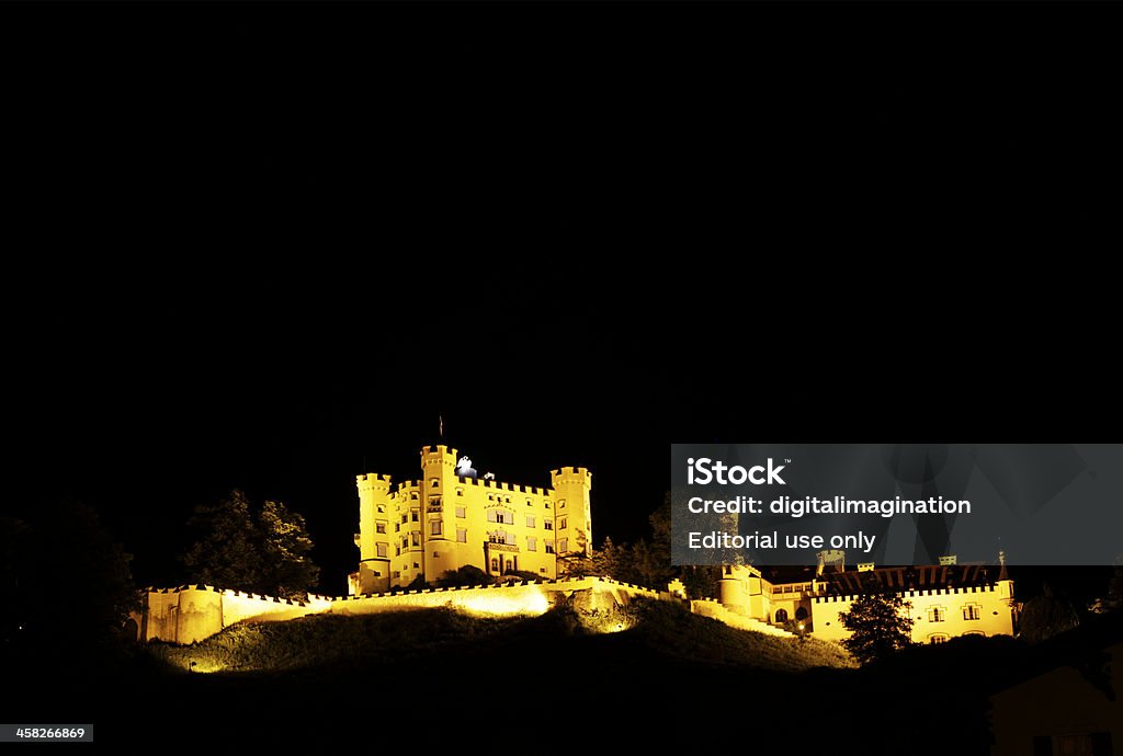 Castillo de Hohenschwangau - Foto de stock de Alemania libre de derechos