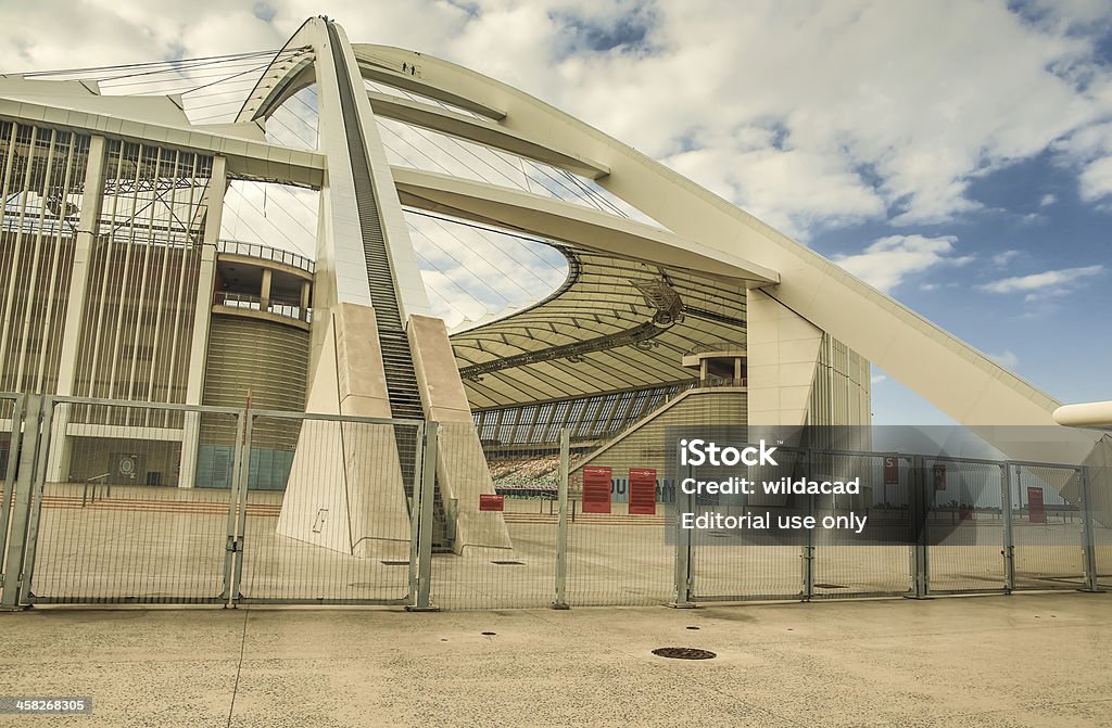 Estádio Moses Mabhida - Royalty-free Arco - Caraterística arquitetural Foto de stock