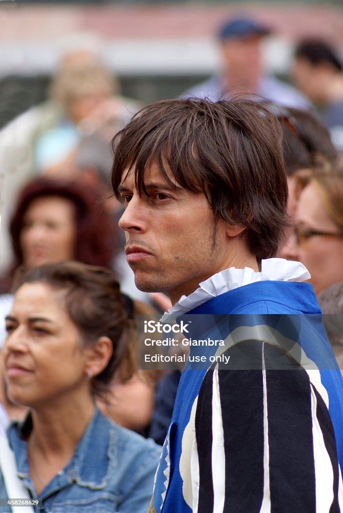 Calcio storico fiorentino - Foto stock royalty-free di Abbigliamento