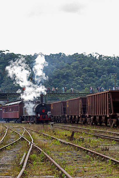 Locomotiva a vapore - foto stock