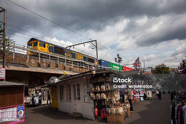 Gbrf Zug Übergeben Camden Market Stockfoto und mehr Bilder von Güterzug - Güterzug, Vereinigtes Königreich, Bahngleis