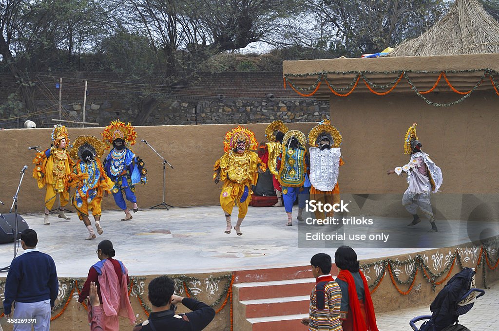 Indian Chhau Dance - Lizenzfrei Indien Stock-Foto