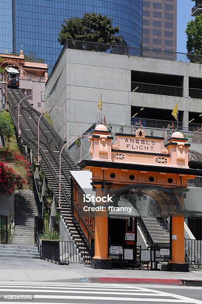 Foto de Anjos Voo Teleférico Los Angeles e mais fotos de stock de Califórnia - Califórnia, Colina, Condado de Los Angeles