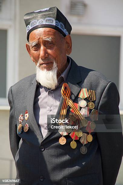 Foto de Veterano Da Segunda Guerra Mundial e mais fotos de stock de Adulto - Adulto, Antiga União Soviética, Dia V