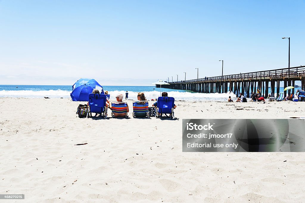 Avila Beach Fun Avila Beach, California, USA - July 11, 2013: This travel destination, Avila Beach is very popular especally during these comfortable Summer days and today it was great. Beach Stock Photo