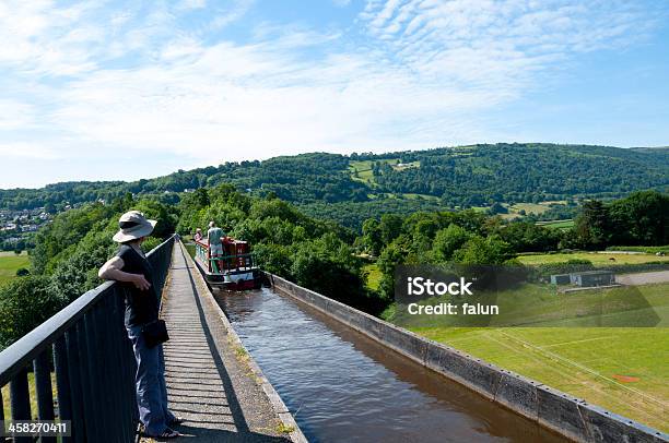 Historische Froncysyllte Aqueduct Kanal In Der Nähe Von Llangollen Wales Stockfoto und mehr Bilder von Aquädukt