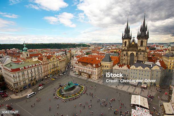 Old Town Square Prag Stockfoto und mehr Bilder von Altstadt - Altstadt, Altstädter Rathaus, Altstädter Ring