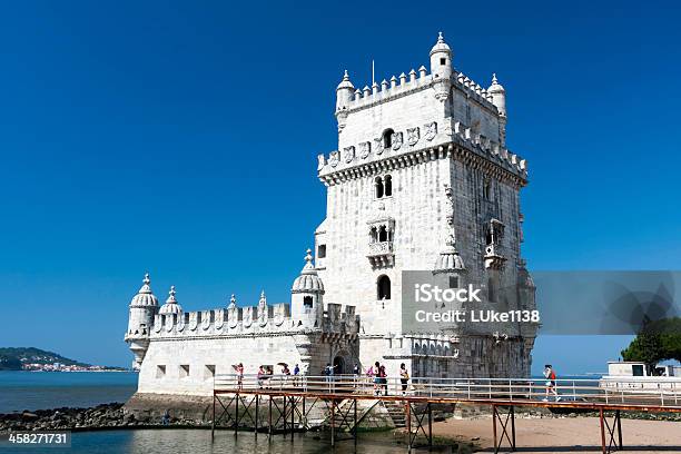 Torre Di Belem - Fotografie stock e altre immagini di Ambientazione esterna - Ambientazione esterna, Belém - Lisbona, Città di Lisbona