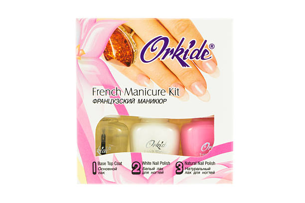 French Manicure Kit stock photo