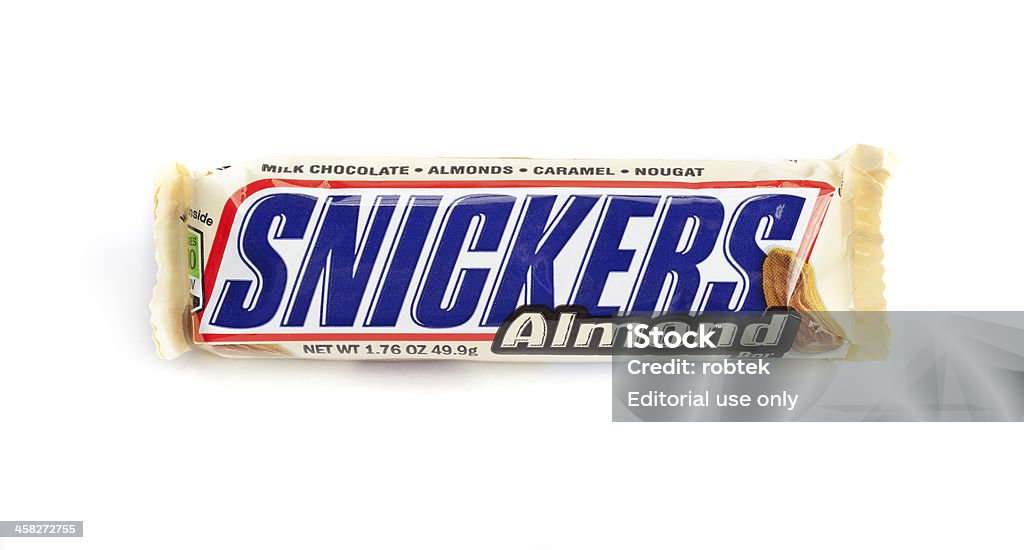Almond Chocolate Señorías Bar - Foto de stock de Snickers libre de derechos