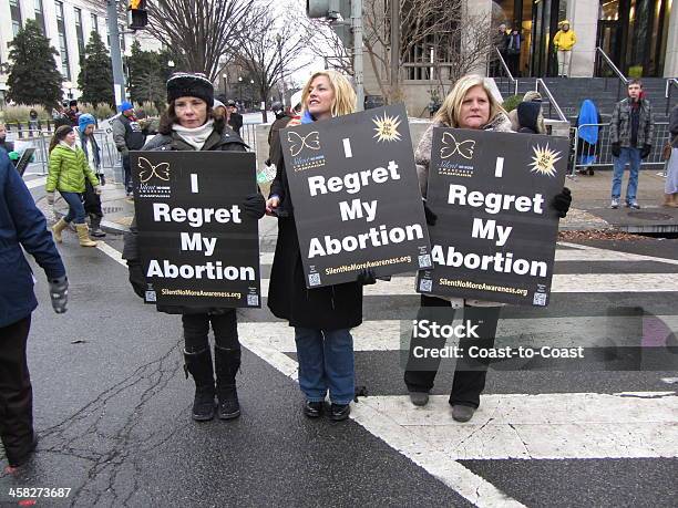 Women Who Regret Abortion Stock Photo - Download Image Now - Pro-Life, Abortion, Protest