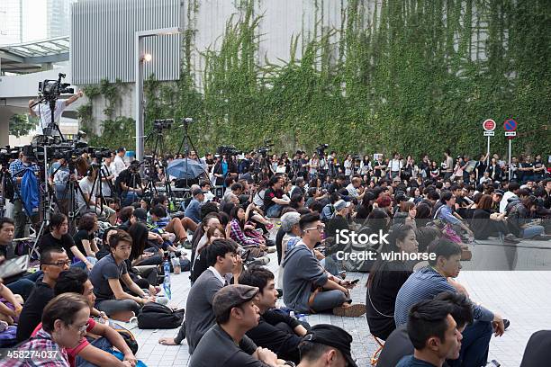 Freetoair Telewizji Licencje Protest W Hong Kong - zdjęcia stockowe i więcej obrazów 2013 - 2013, Budynek rządowy, Budynek samorządu lokalnego