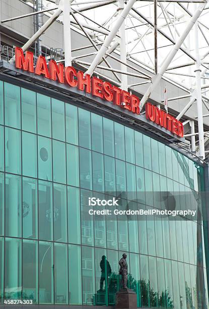 Manchester United Football Stadium - Fotografie stock e altre immagini di Manchester United F.C. - Manchester United F.C., Old Trafford, Calcio - Sport