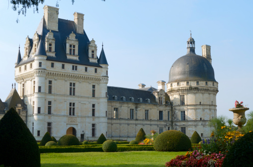 Chateau de Hautefort is French castle in Dordogne, France