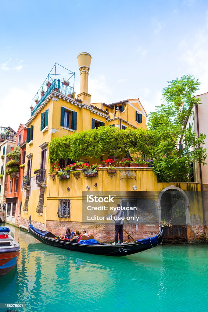 Gondola a Venezia - Foto stock royalty-free di Acqua