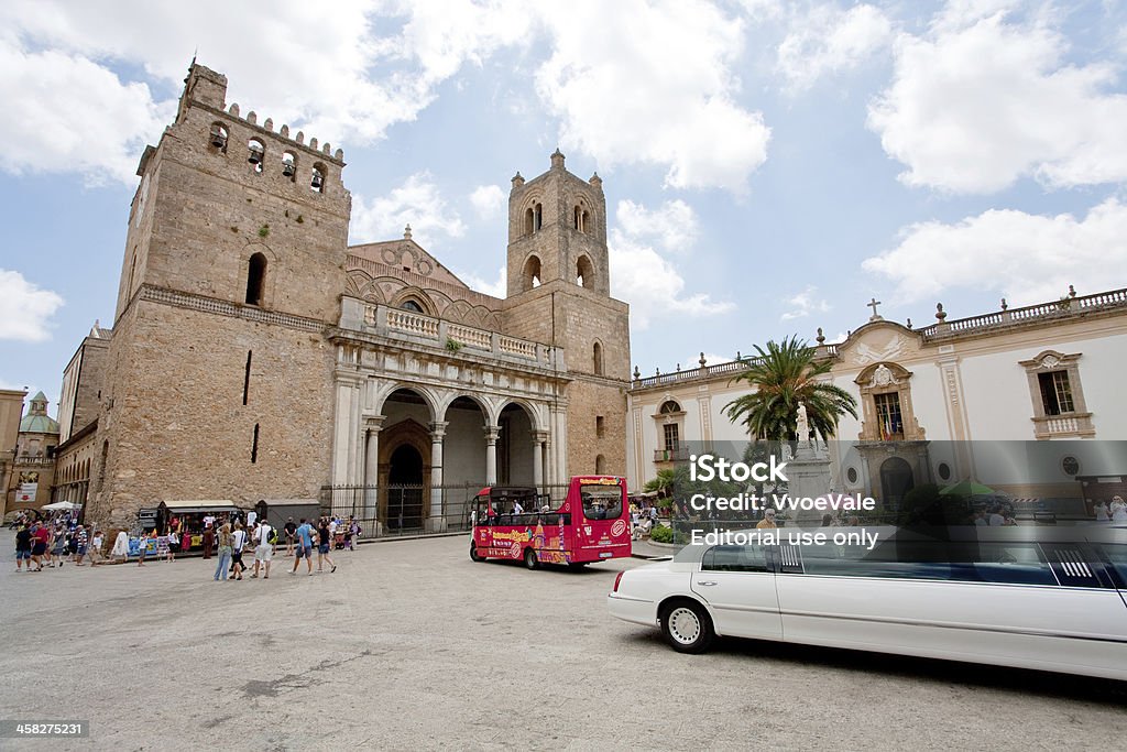 Catedral de Monreale, Sicília - Foto de stock de Antigo royalty-free