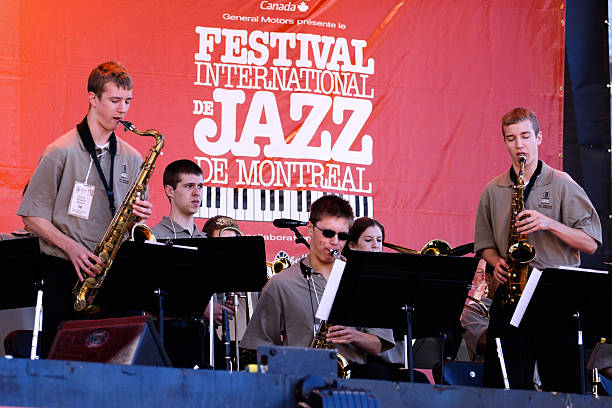 Montreal Jazz Festival stock photo