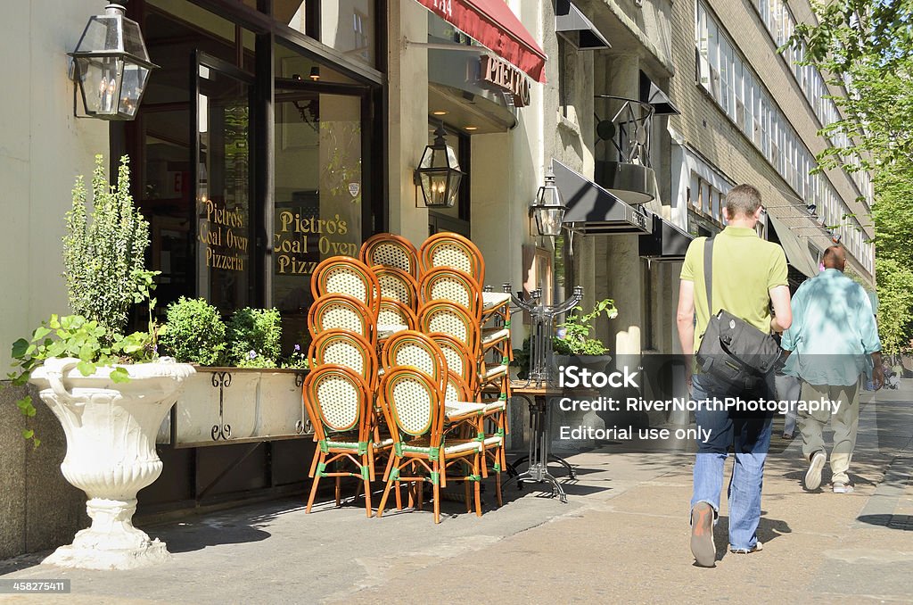 Philadelphia-Straßenszene - Lizenzfrei Altertümlich Stock-Foto