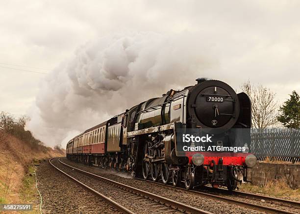 Das Gebirge Cumbrian Guardsman Stockfoto und mehr Bilder von Altertümlich - Altertümlich, Bahngleis, Dampf