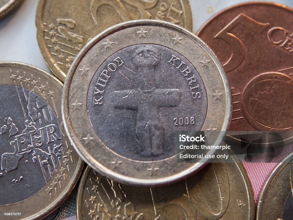 Euro z Cypru - Zbiór zdjęć royalty-free (Republika Cypryjska)