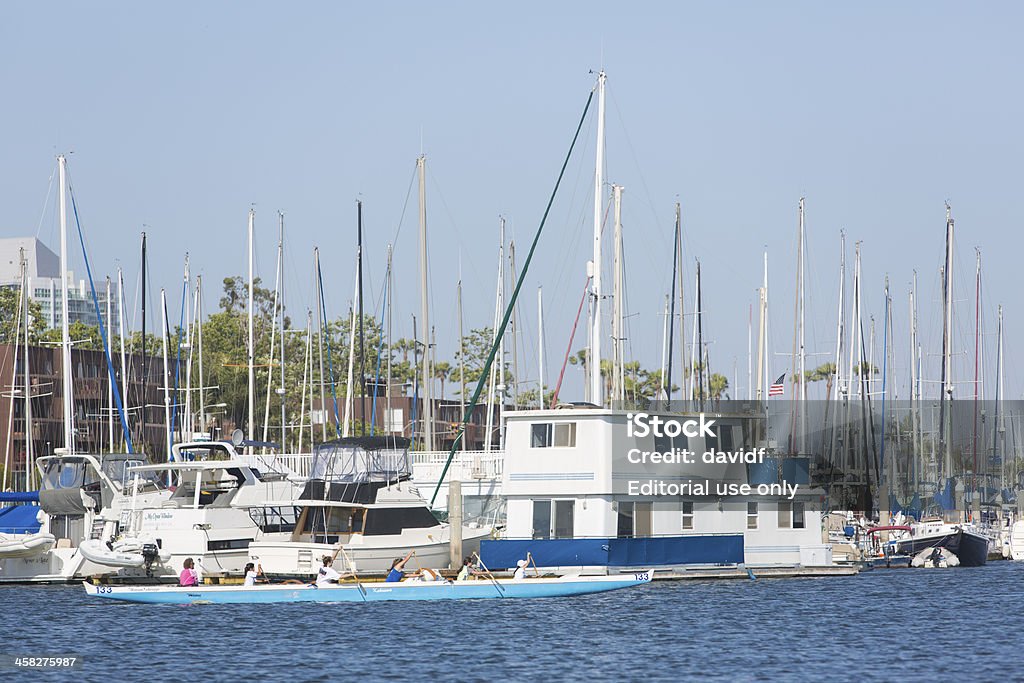 Gara in dragonboat formazione - Foto stock royalty-free di Acqua