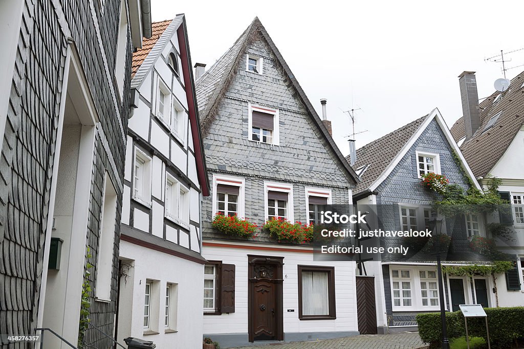 Historische Zentrum von Kettwig - Lizenzfrei Alt Stock-Foto