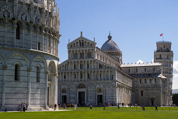 Baptisterium von Pisa, die Kathedrale & Tower – Foto