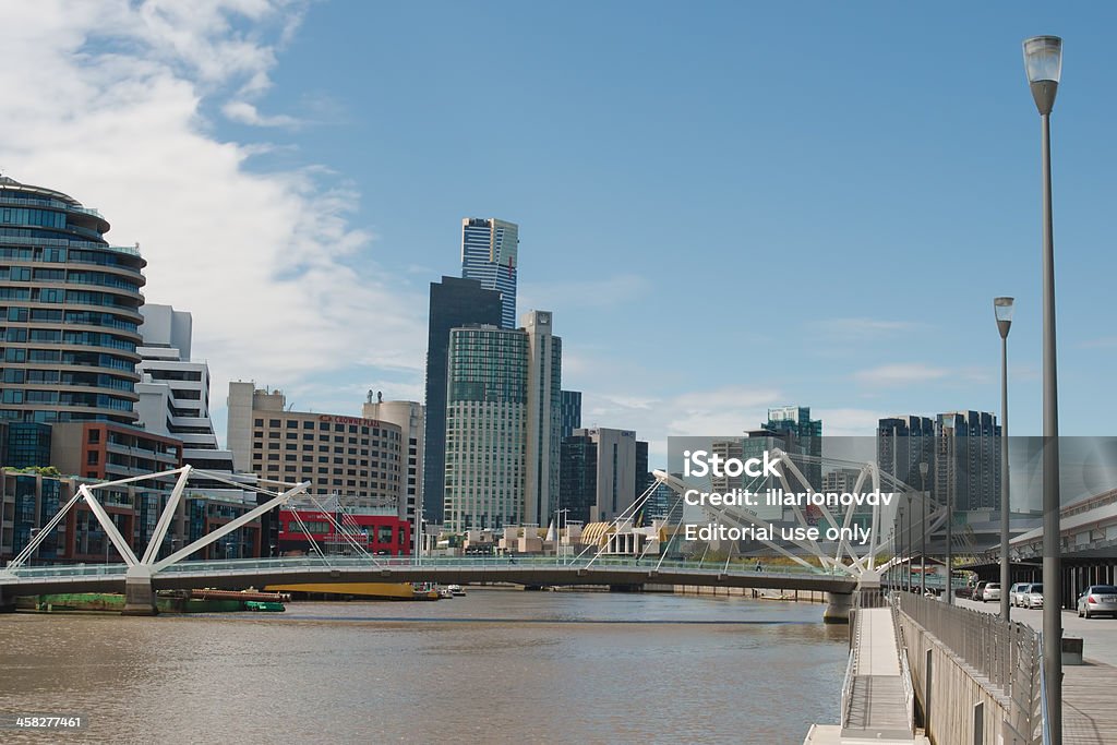 Seefahrer-Brücke in Melbourne - Lizenzfrei Architektur Stock-Foto