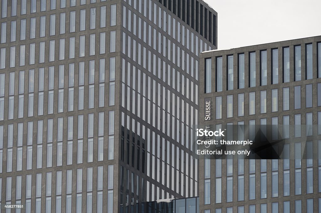 Crédit Suisse Office Building à Zurich - Photo de Activité bancaire libre de droits