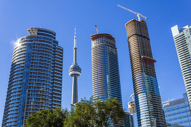 CN Tower and Condos stock photo