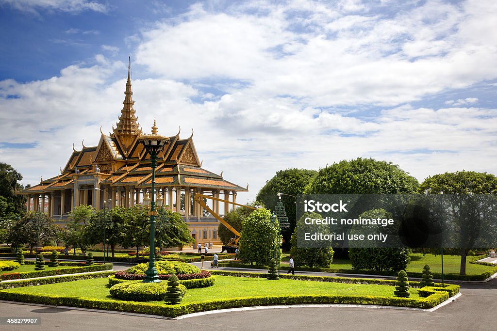 Palácio Real. Phnom Penh - Royalty-free Ao Ar Livre Foto de stock