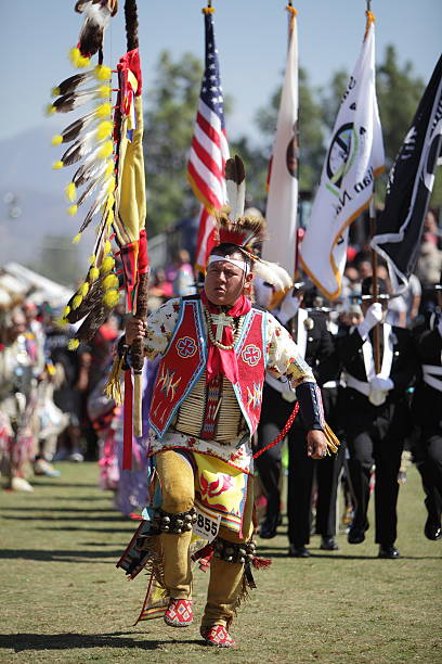 сан-мануэль лента индейцев annual pow wow - warrior spirituality multi colored contemporary стоковые фото и изображения