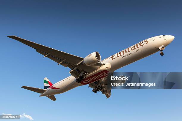 Emirates Airline Boeing 777300er Emirates Airline에 대한 스톡 사진 및 기타 이미지 - Emirates Airline, 0명, Boeing